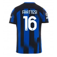 Camiseta Inter Milan Davide Frattesi #16 Primera Equipación Replica 2023-24 mangas cortas